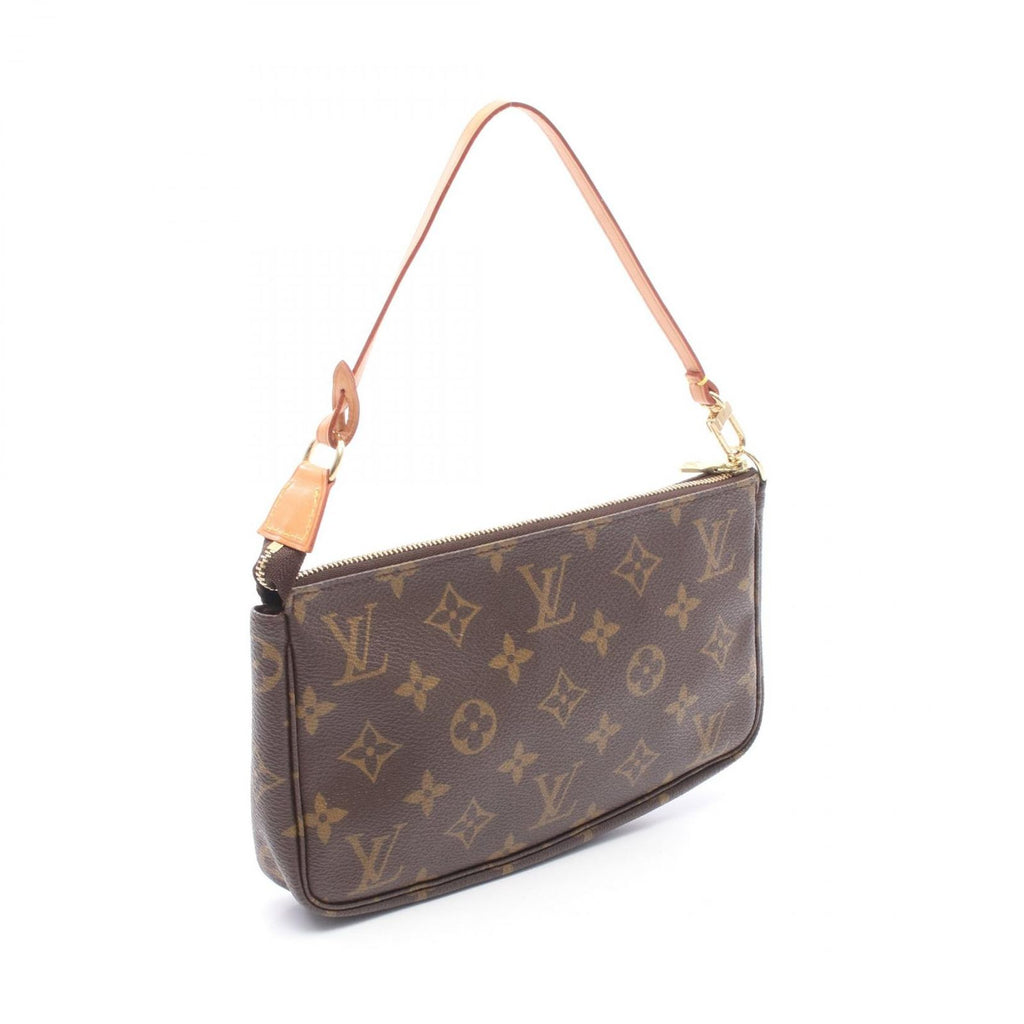 Louis Vuitton Handbag Pochette Canvas Leather — view 2