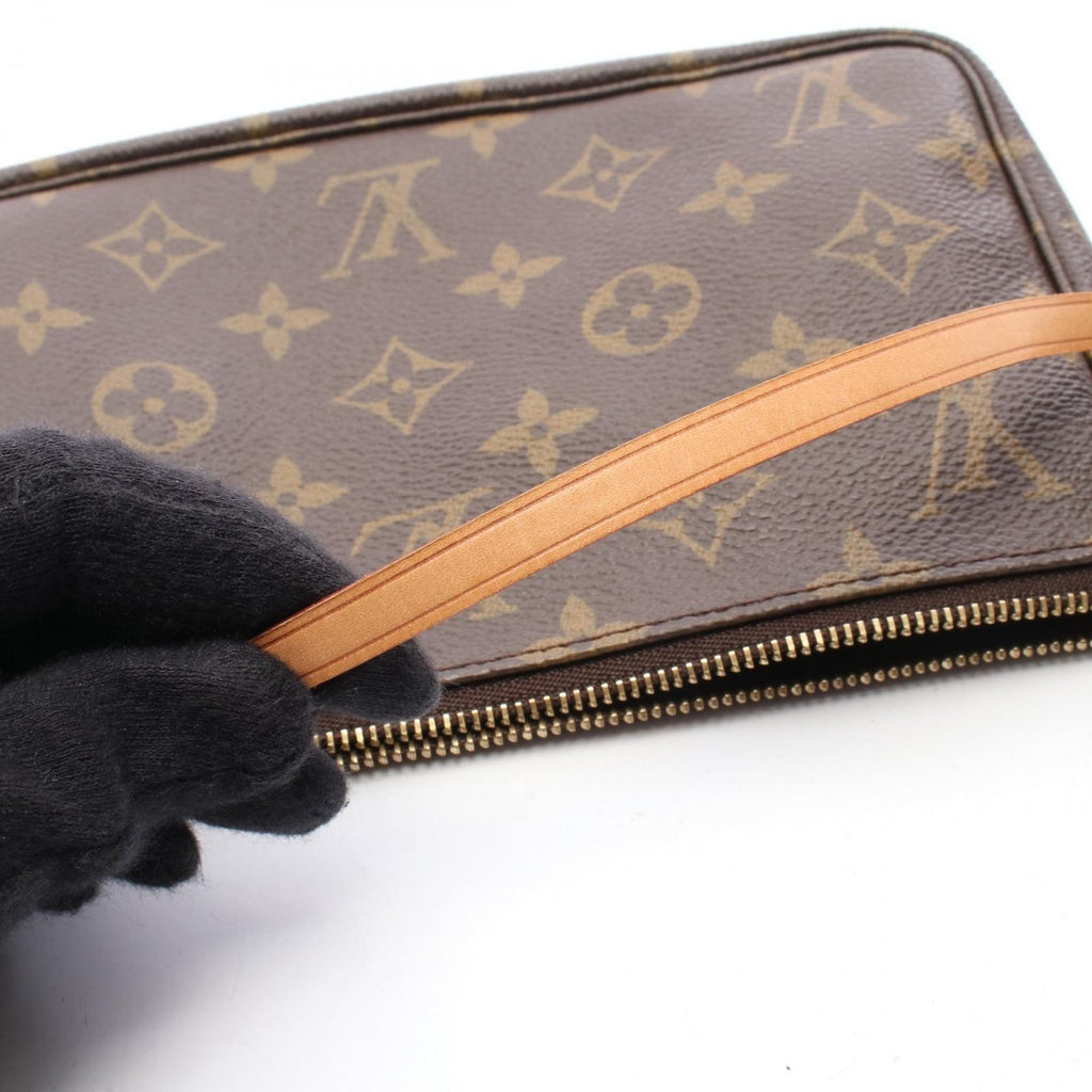 Louis Vuitton Handbag Pochette Canvas Leather — view 6