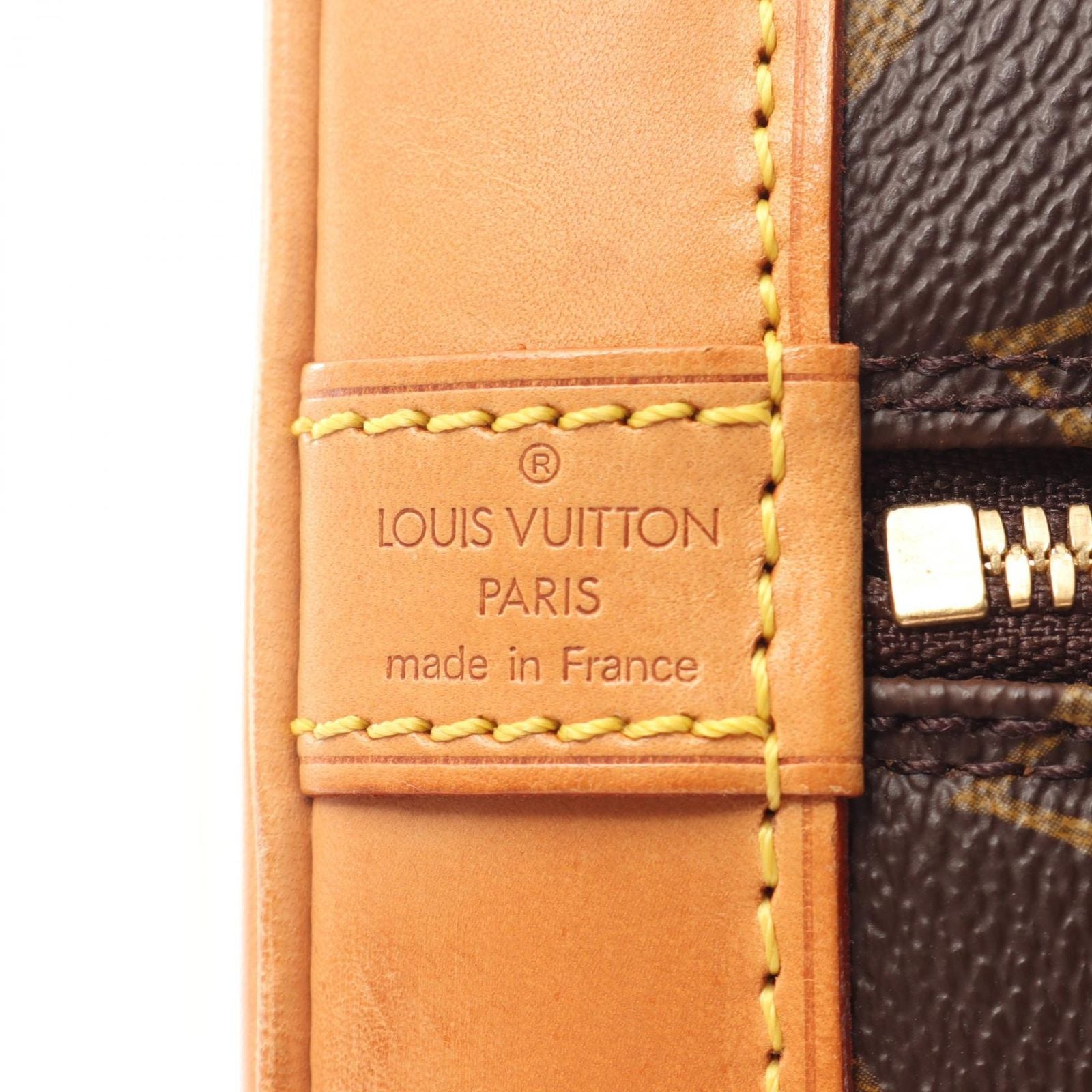 Louis Vuitton Handbag Alma PM Canvas Leather — view 4