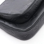 Louis Vuitton Shoulder Bag Noir Leather Multi Pochette Accessoir — view 8