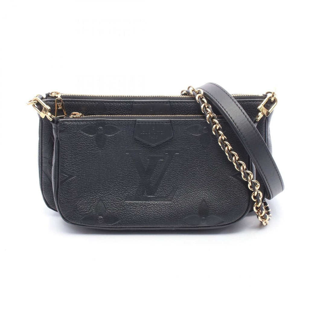 Louis Vuitton Shoulder Bag Noir Leather Multi Pochette Accessoir