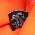 Hermes Pouch Bolide 20 06 Hibiscus Canvas Leather Mini — view 4