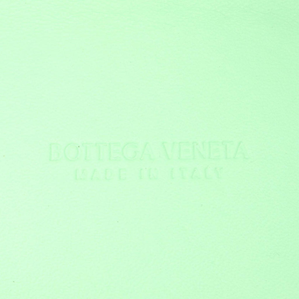 Bottega Veneta Handbag Arco Small Light Green Leather Maxi Intrecciato Tote — view 4