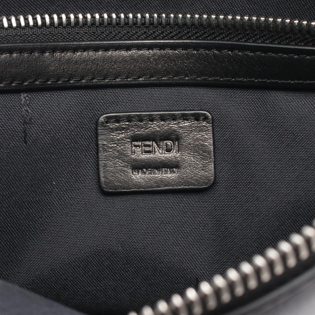 Fendi Clutch Bugs Eye Monster Star Brown Lambskin Exotic Cles the — view 4