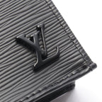 Louis Vuitton Handbag Sac Plat Noir Leather Petite — view 6