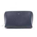 Celine Pouch Navy Leather