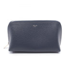 Celine Pouch Navy Leather