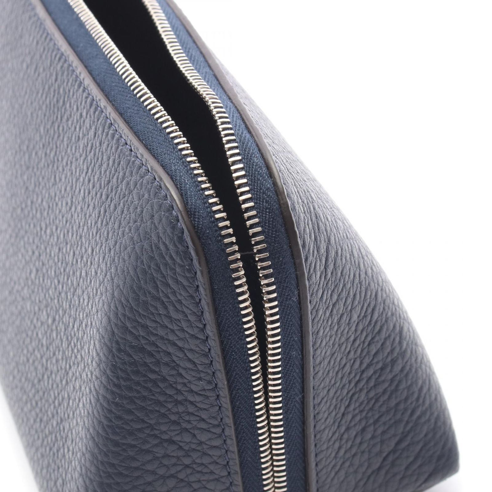 Celine Pouch Navy Leather — view 5