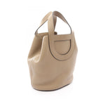 Hermes Handbag in the Loop 23 Beige Marfa Leather Calf in — view 2