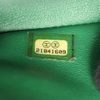 Chanel Shoulder Bag Mini Quilted 20 Green Caviar Leather Chain — view 5