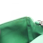 Chanel Shoulder Bag Mini Quilted 20 Green Caviar Leather Chain — view 8
