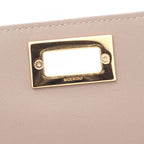 Fendi Bifold Wallet Peekaboo Selleria Gray Leather Hook — view 8