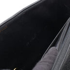 Chanel Shoulder Bag Mademoiselle Black Calf Chain — view 8