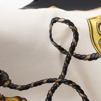 Hermes Scarf Carre 90 les Cles Silk — view 5