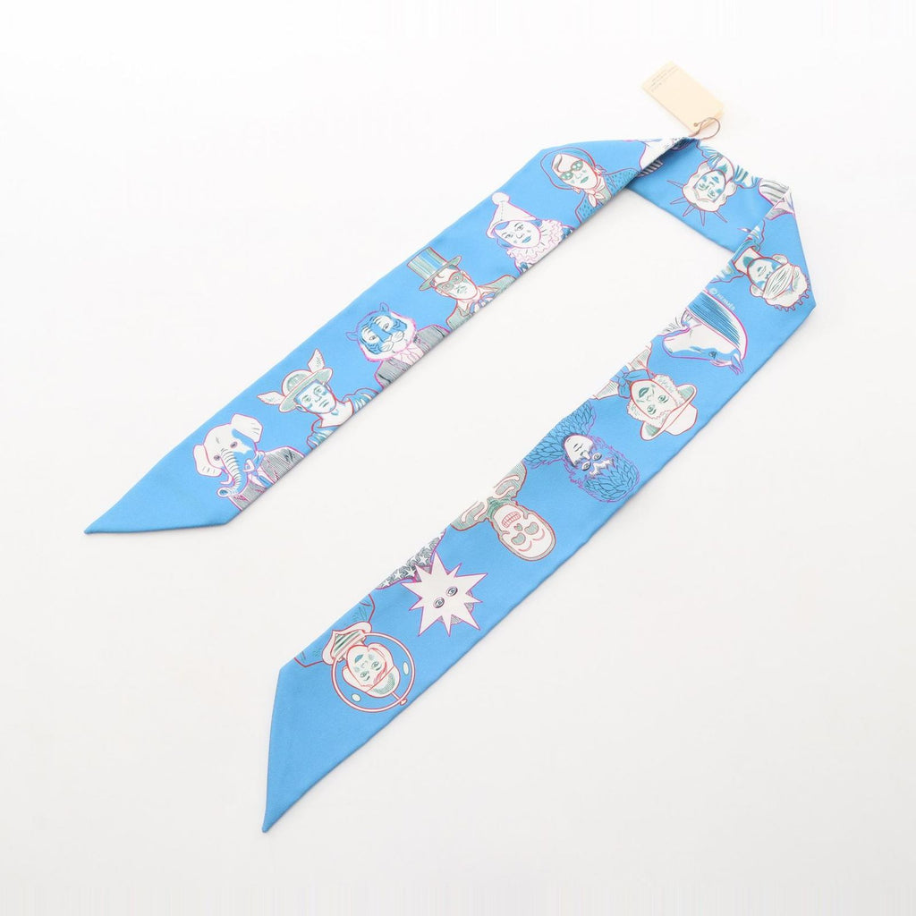 Hermes Scarf Twill Dress Code Ribbon Silk — view 3
