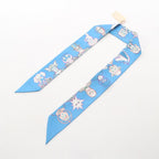 Hermes Scarf Twill Dress Code Ribbon Silk — view 3