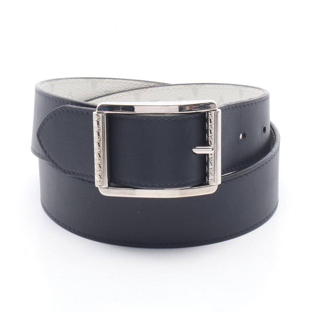 Louis Vuitton Belt Ceinture Reverso 40 Monogram Silver Reversible Leather — view 6