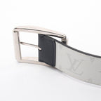 Louis Vuitton Belt Ceinture Reverso 40 Monogram Silver Reversible Leather — view 2