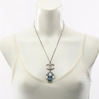 Chanel Necklace CC Logo Stainless Steel — view 6