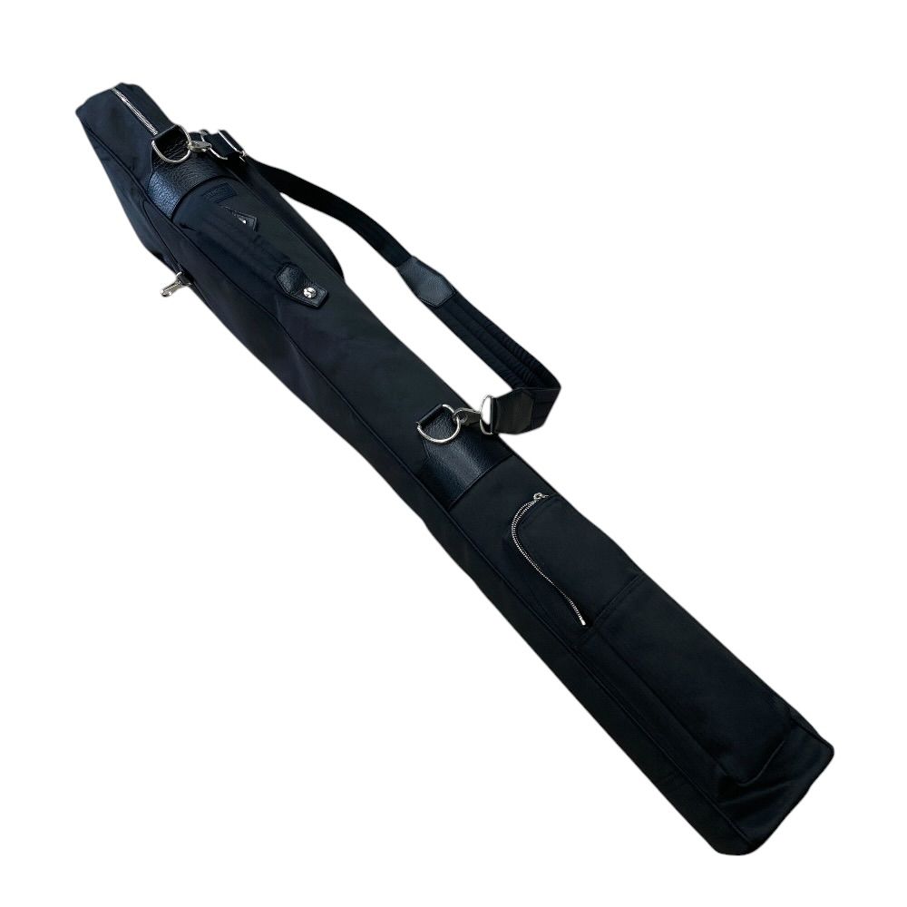 Hermes Golf Bag Case Club Caddy Bag Toilet Blanc Leather Black Sports — view 6