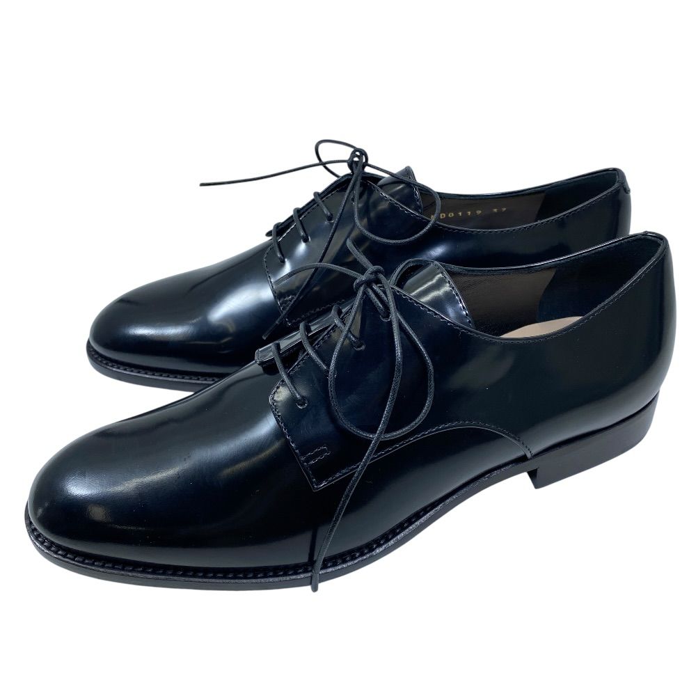 Dior Dress Shoes Lace Up Leather Black All Year Round