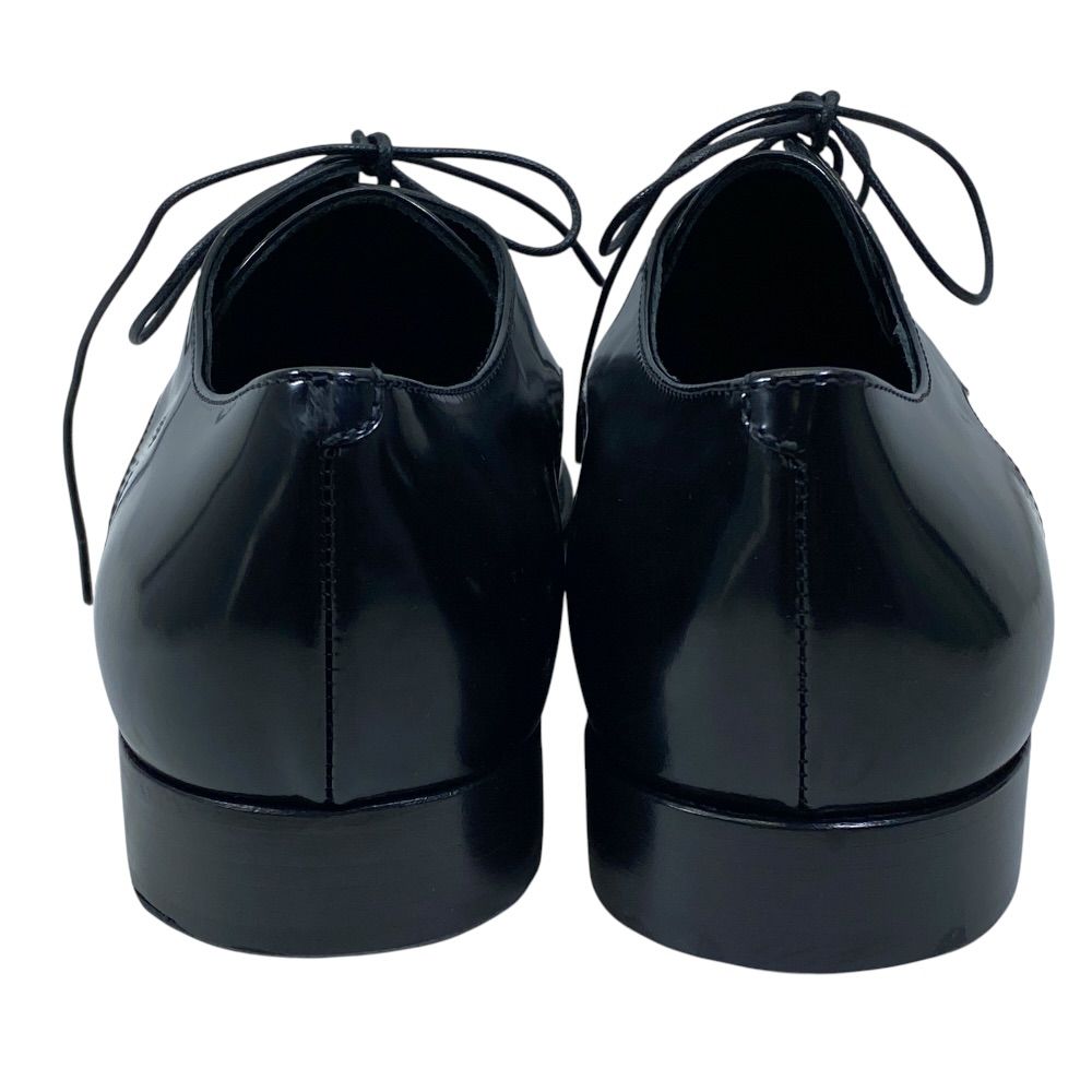 Dior Dress Shoes Lace Up Leather Black All Year Round — view 4