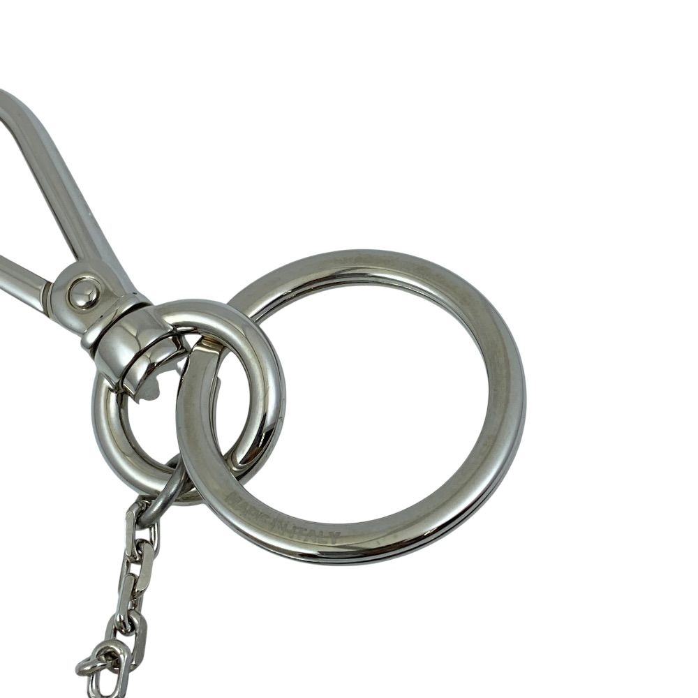 Fendi Shadow Key Holder Key Ring Charm Metal Silver — view 8