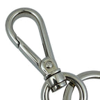 Fendi Shadow Key Holder Key Ring Charm Metal Silver — view 7