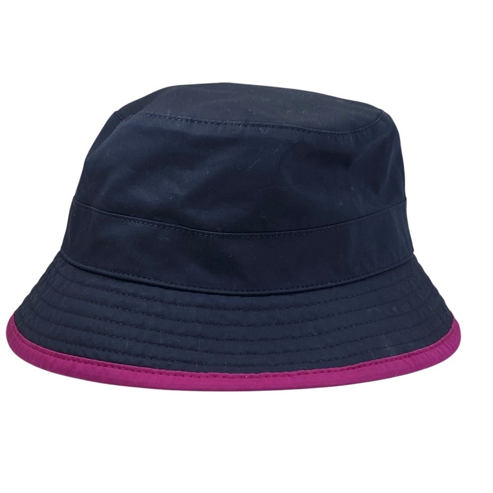 Hermes Bucket Hat Cotton Navy Pink All Year — view 3
