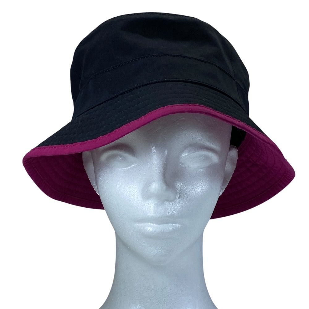 Hermes Bucket Hat Cotton Navy Pink All Year — view 8
