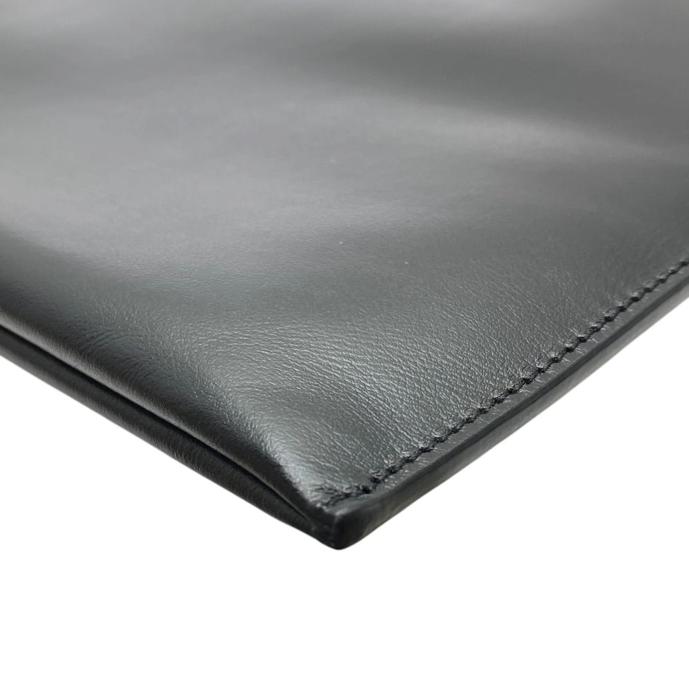 Saint Laurent Clutch Leather Black Practical — view 4