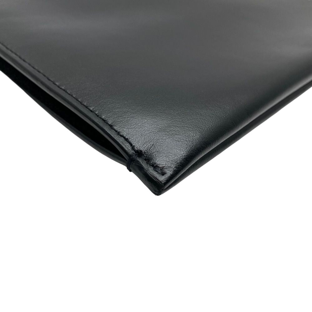 Saint Laurent Clutch Leather Black Practical — view 3