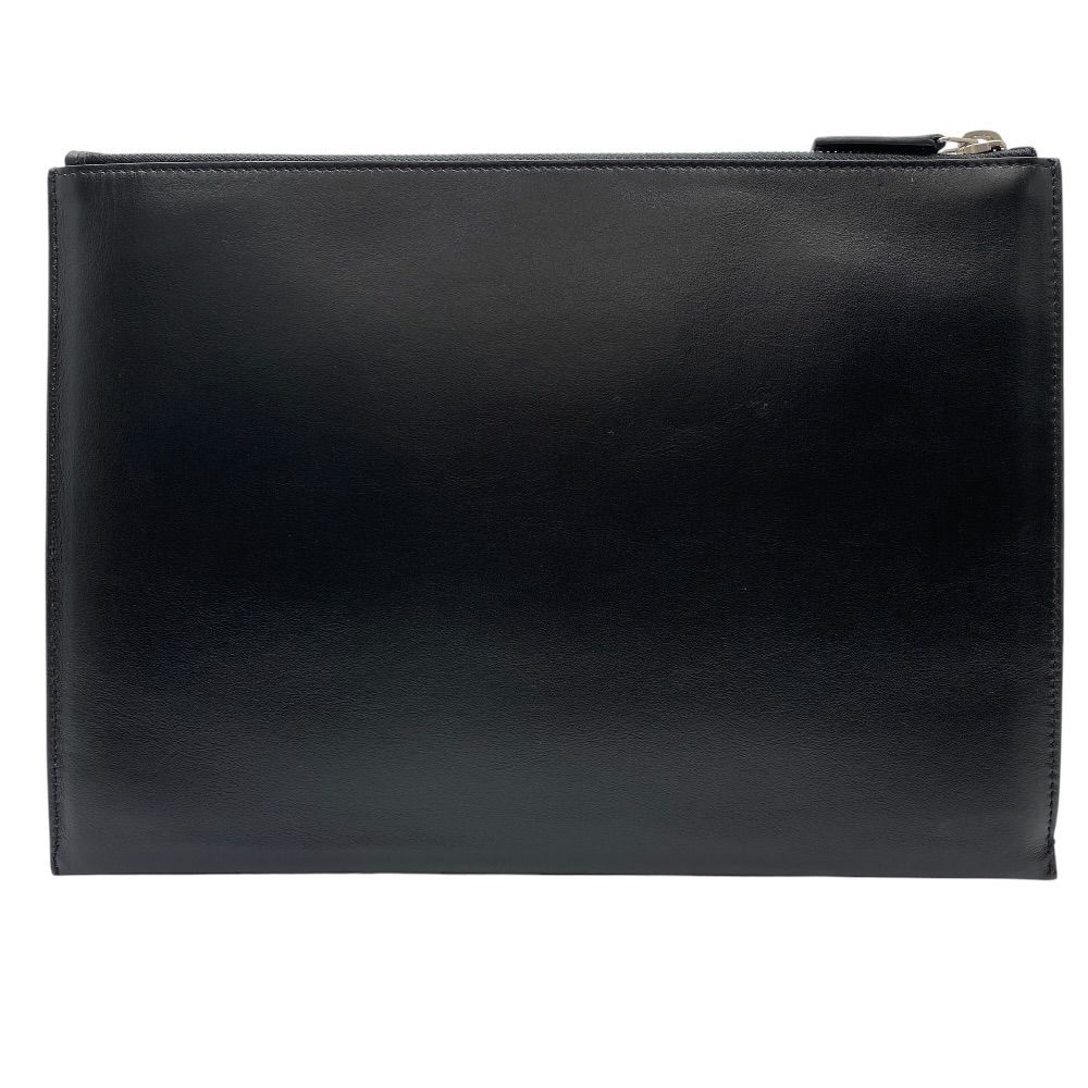 Saint Laurent Clutch Leather Black Practical — view 2