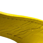Prada Cross Strap Sports Sandals Thick Sole Leather Yellow Active Mode Light — view 8