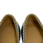 Gucci Kids Interlocking Loafers Lace Up Shoes Leather Gray Going to Kindergarten — view 7