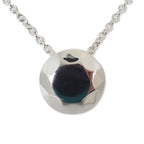 Tiffany & Co 925 2 Carat Faceted Necklace