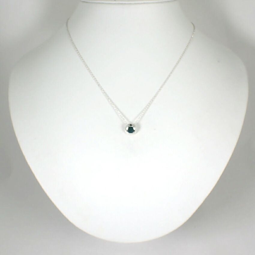 Tiffany & Co 925 2 Carat Faceted Necklace — view 2