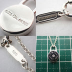 Tiffany & Co 925 Diamond Lock Pendant — view 9