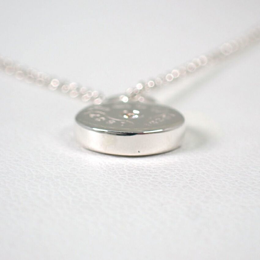 Tiffany & Co 925 Diamond Lock Pendant — view 4