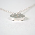 Tiffany & Co 925 Diamond Lock Pendant — view 4