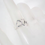 Tiffany & Co 925 Triple Heart Ring — view 6