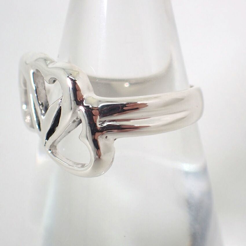 Tiffany & Co 925 Triple Heart Ring — view 3