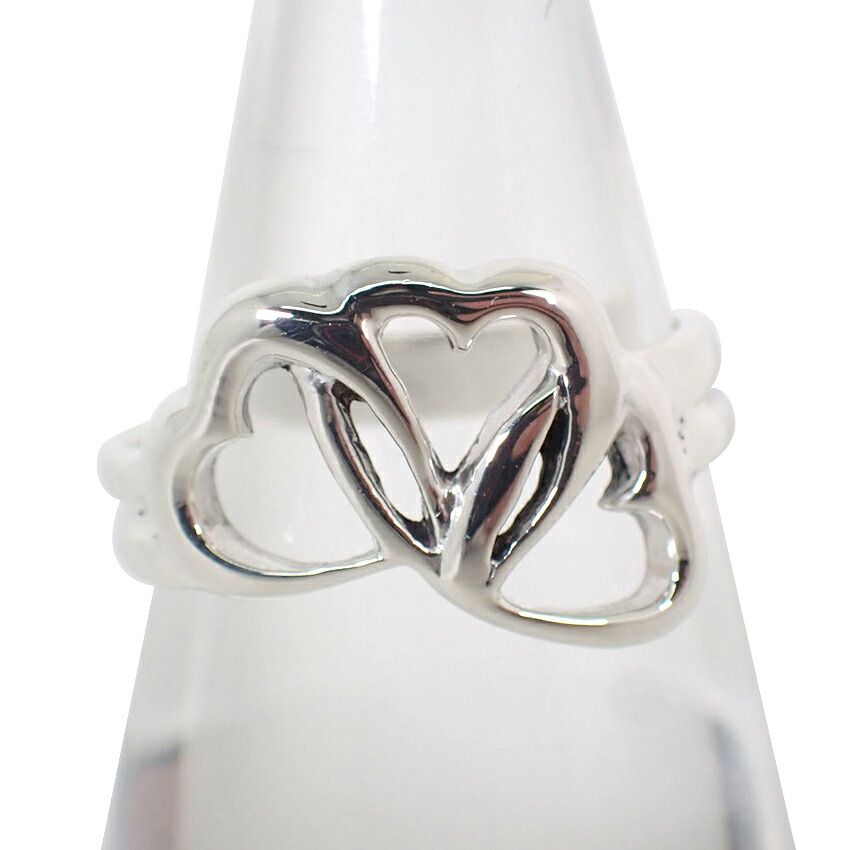Tiffany & Co 925 Triple Heart Ring