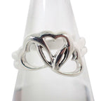 Tiffany & Co 925 Triple Heart Ring