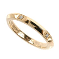 Tiffany & Co 18k Pink Gold True Band Diamond Ring
