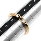 Tiffany & Co 18k Pink Gold True Band Diamond Ring — view 6