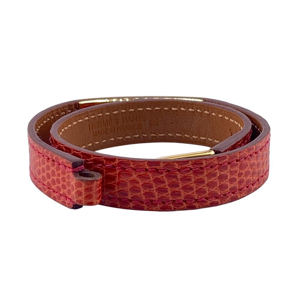 Hermes Rival Double Tour Veau Epsom Bracelet — view 3