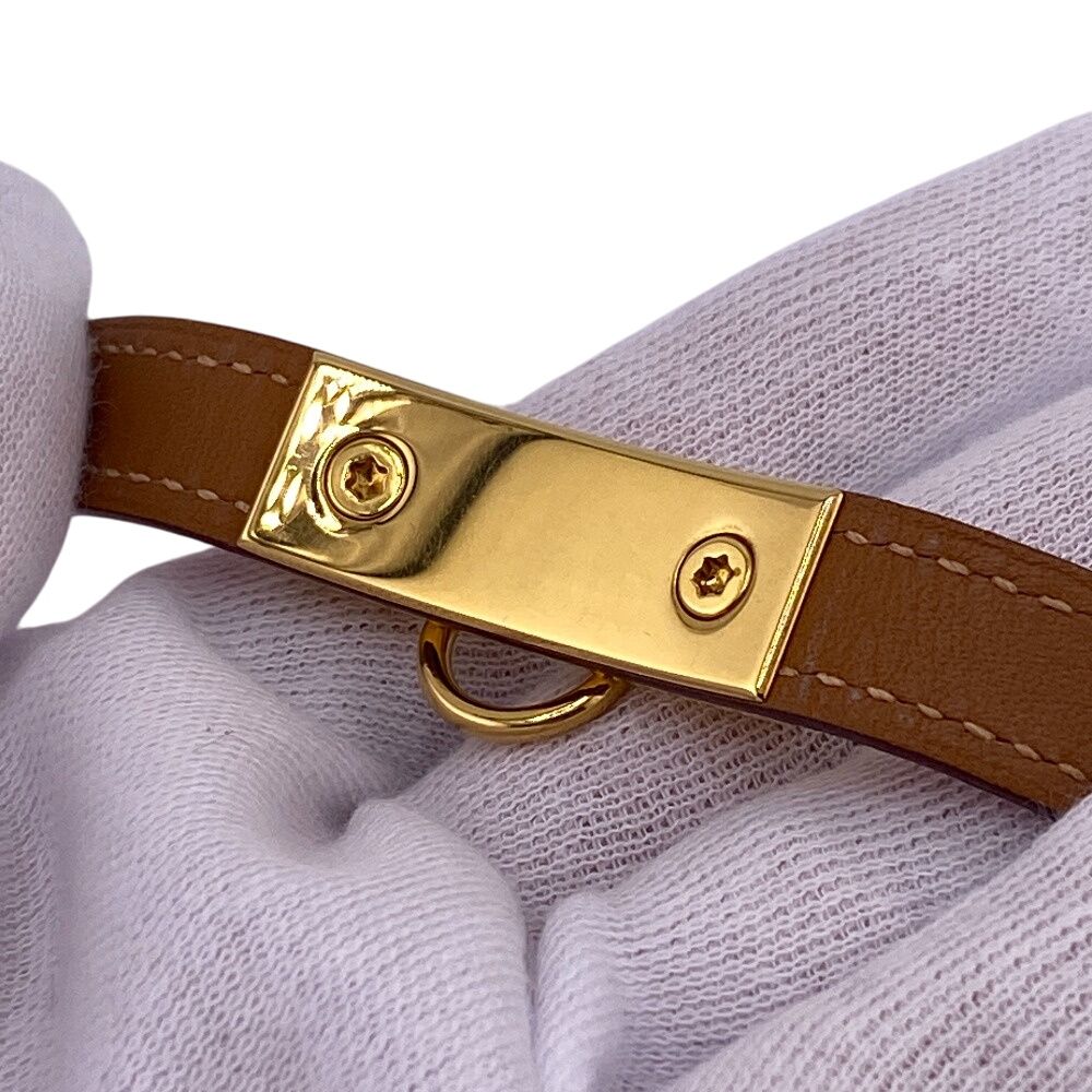 Hermes Rival Double Tour Veau Epsom Bracelet — view 5