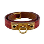 Hermes Rival Double Tour Veau Epsom Bracelet