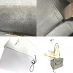 Celine Mini 2-Way Belt Bag Leather Gray — view 8